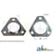 A & I Products Flange Half, Bearing; 3 Bolt Triangular 4" x4" x0.5" A-FTR362-I - alternate 1